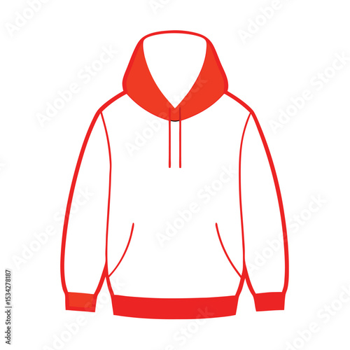 hoodie vector illustration clipart