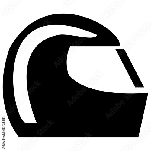 helmet vector illustration of a black and white background 