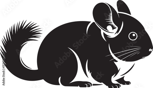 vector illustration of a cartoon squirrel