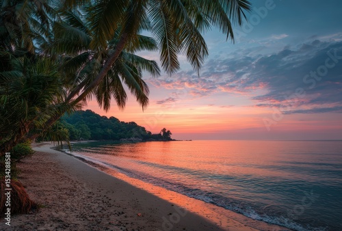 palm beach tropical sunset vacation