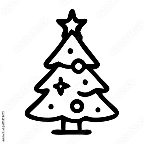 chrismas tree icon