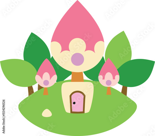 rabbit and flower