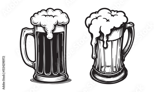 Beers icon vector illustration art design