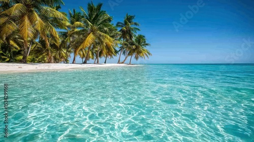 Tropical beach paradise