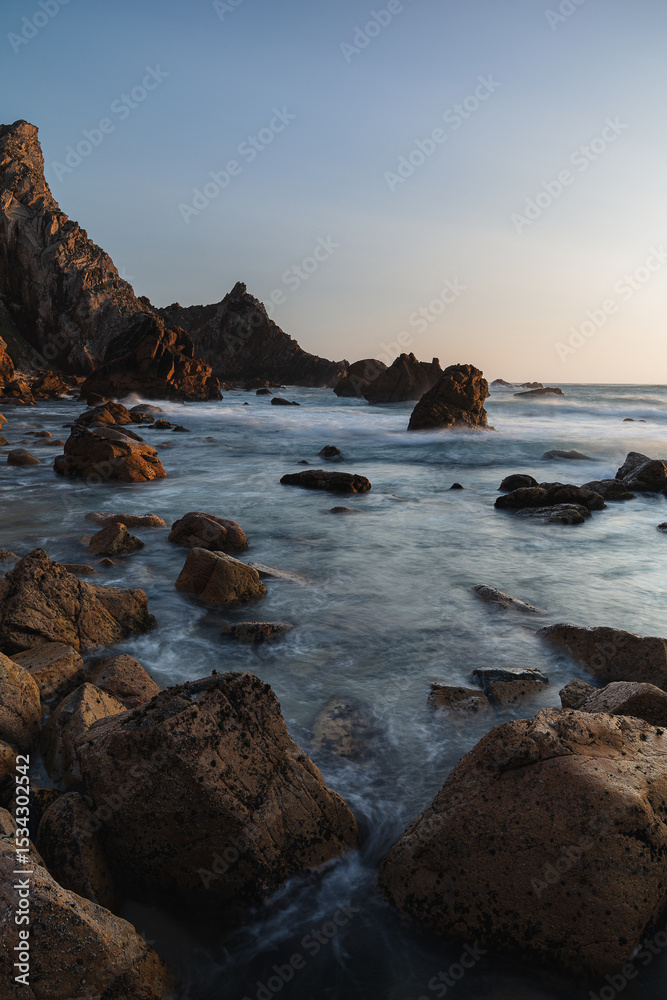 Obraz premium sunset on the beach