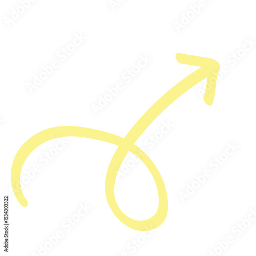 Cute Arrow Doodle Elements