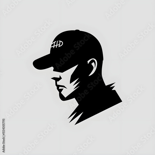 silhouette of a man