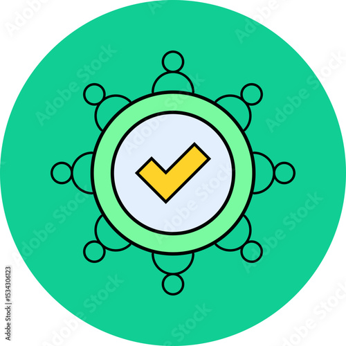 Connections single icon vector illustration