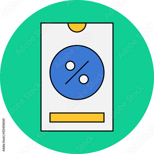 Mobile single icon vector illustration