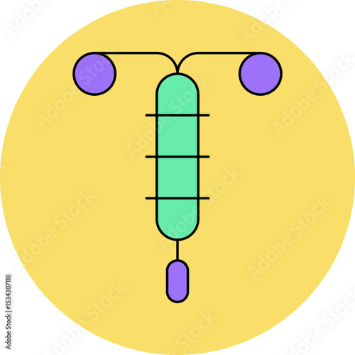 Tapon single icon vector illustration