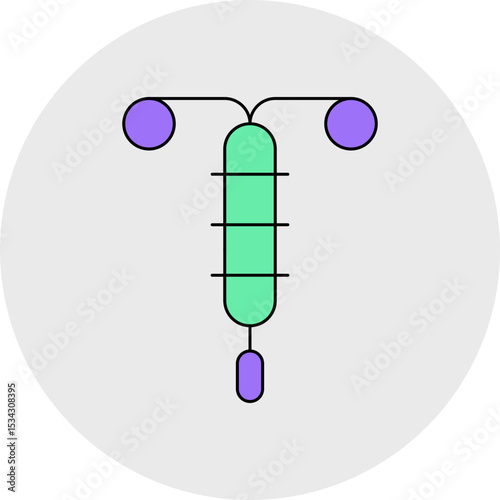 Tapon single icon vector illustration