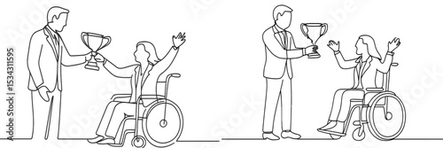 Celebrating achievement and recognition in an inclusive awards ceremony for individuals with disabilities