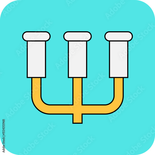 Milk extractor single icon vector illustration