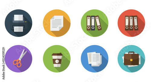 Website Navigation Icons: Essential UI Elements - Vector Illustration 3