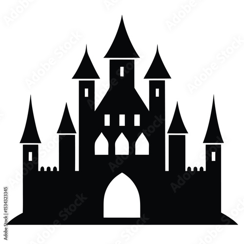 castle in the night