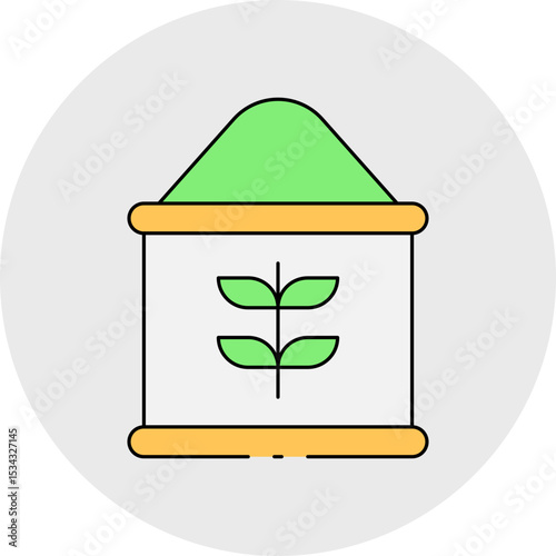 Feed single icon vector illustration