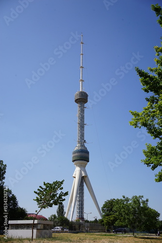 Wallpaper Mural Tashkent Tower in Uzbekistan - ウズベキスタン タシュケントタワー	 Torontodigital.ca