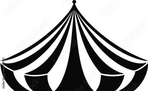 circus tent vector illustration