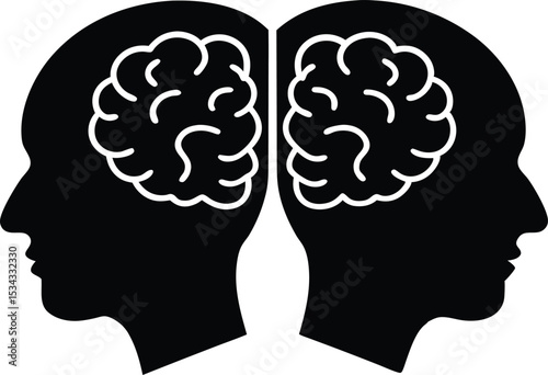human head silhouette