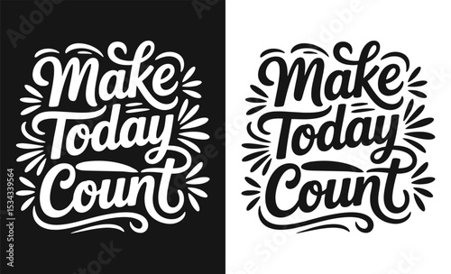 Motivational quote typography t-shirt design	