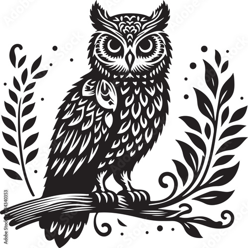 owl vector