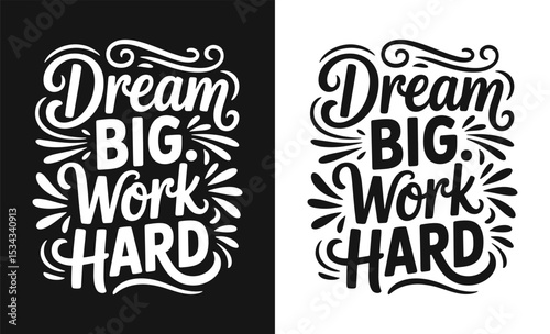 Motivational quote typography t-shirt design	