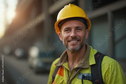 portrait of a construction worker