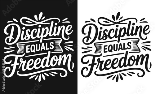 Motivational quote typography t-shirt design	
