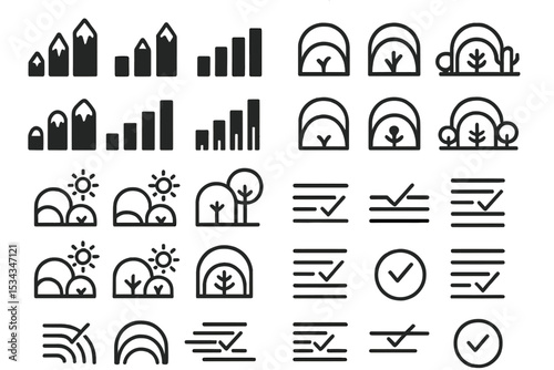 Hand-drawn climate pledge and future voter badge collection
