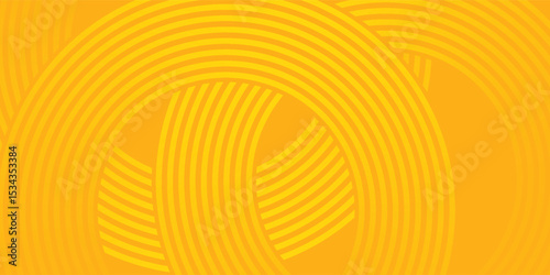 Pasta background, spaghetti abstract geometric pattern. Macaroni yellow poster. Wavy abstract pattern.