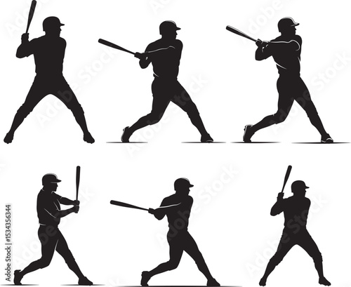 baseball player silhouette