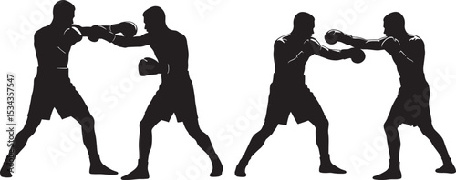 Boxing icon vector illustration