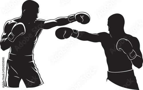 Boxing icon vector illustration