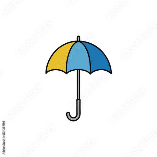 umbrella isolated on white background