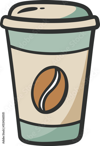 coffee cup vector illustration