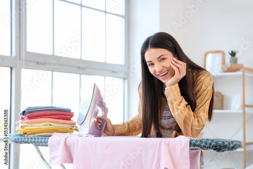 Beautiful young happy woman...