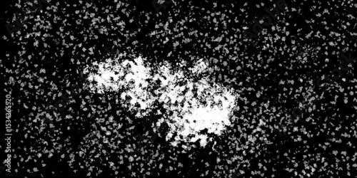 Snowflakes on dark background. white icy snowflakes isolated on black background, natural background. white crystalline powder on a black background. sugar dust. texture, pattern and clipping.