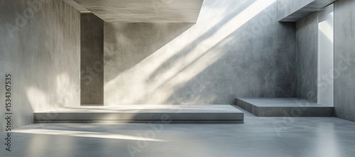 Minimalist Concrete Interior