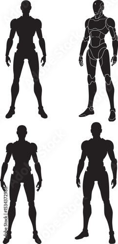 Robot icon vector illustration