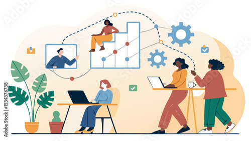 Optimistic Vector Design of Flexible Schedule Collaboration  