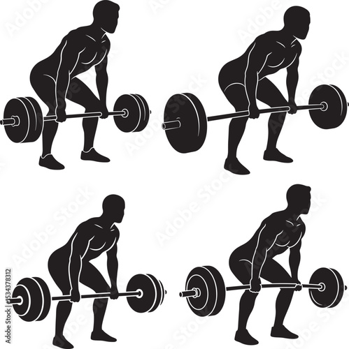 Weight Training icon vector illustration