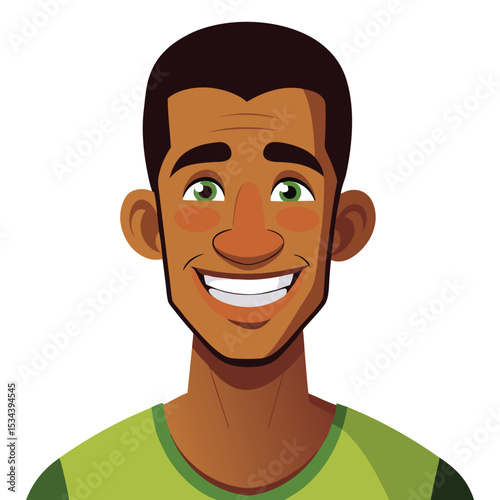 A slightly amused African American man with a knowing smile, hinting at understanding.