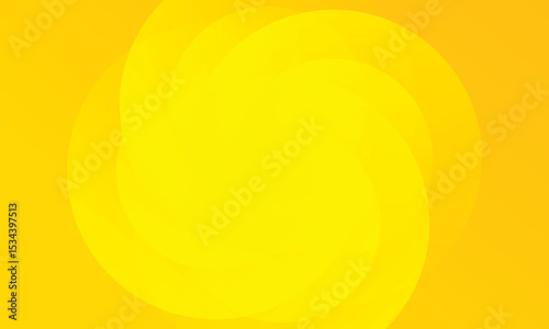 Yellow gradient abstract background. Circle radial shapes composition Space. suitable for background, landing page, wallpaper, home screen, theme. vector eps 10