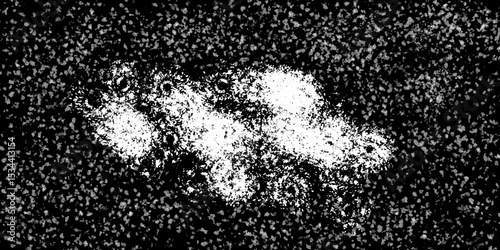 Snowflakes on dark background. white icy snowflakes isolated on black background, natural background. white crystalline powder on a black background. sugar dust. texture, pattern and clipping.