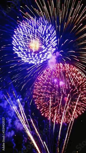 4K Fireworks Reel | Perfect for TikTok, Instagram & Social Shorts Celebration

