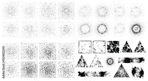 Exploring a Variety of Geometric Textures and Graphic Elements for Visual Design Projects