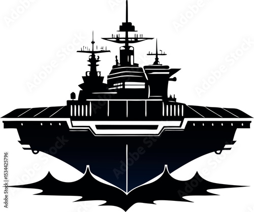silhouette of a boat