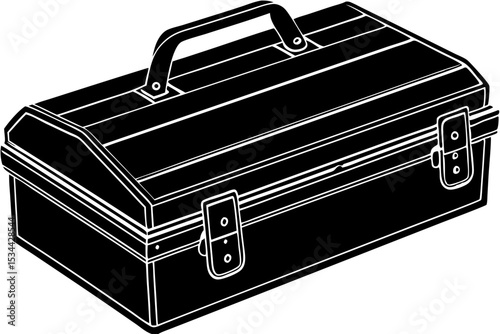 Durable Metal Tool Box Sturdy Storage for Your Essential Hand Tools