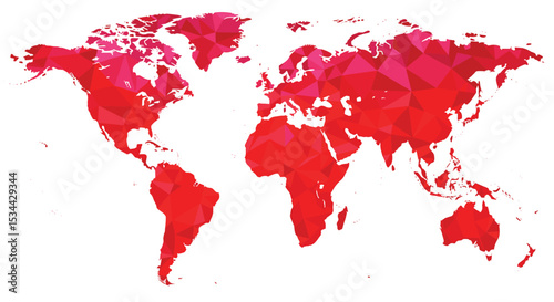 A World Map Representing Geography Earth's Continents Oceans and the Global Environment Studies