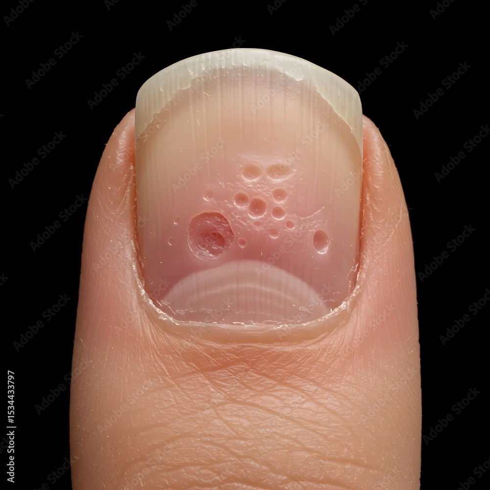 Fototapeta premium Nail with Pitting